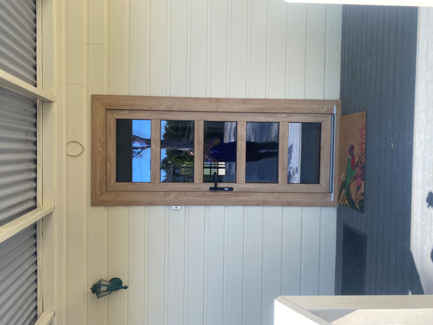 Timber look uPVC